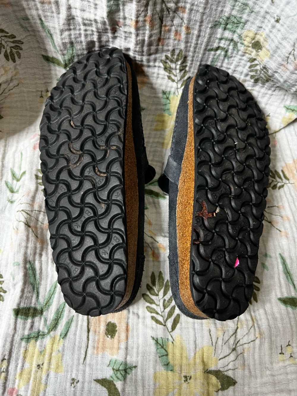 Birkenstock Buckley Dark Blue Mules Slip Ons - Picture 5 of 5